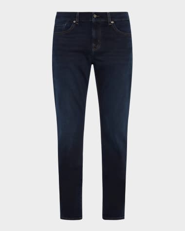 7 for all mankind Men's Slimmy Stretch Denim Jeans