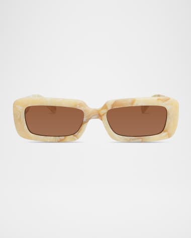 Elisa Johnson Gigi Acetate Square Sunglasses
