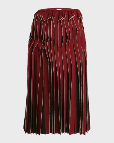 Bottega Veneta Dimensional Midi Skirt
