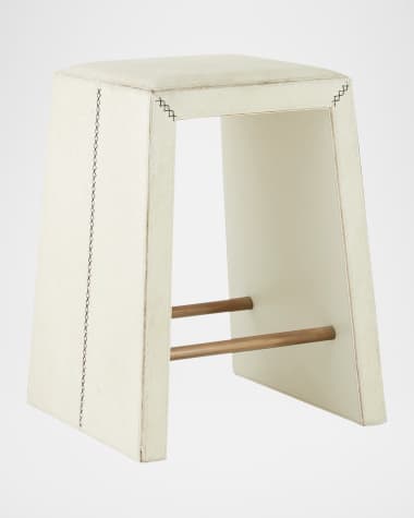 Arteriors Cowan Hair on Hide 25" Counter Stool
