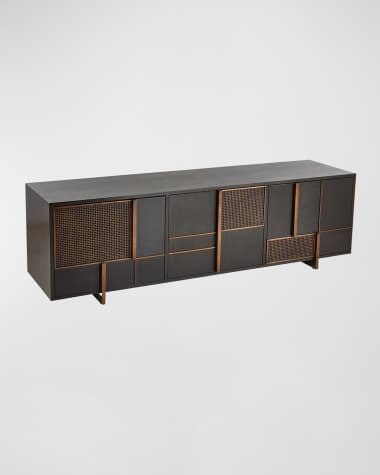 Arteriors Demi 3-Door Credenza