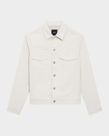 Theory Men's Stretch Twill Trucker Jacket