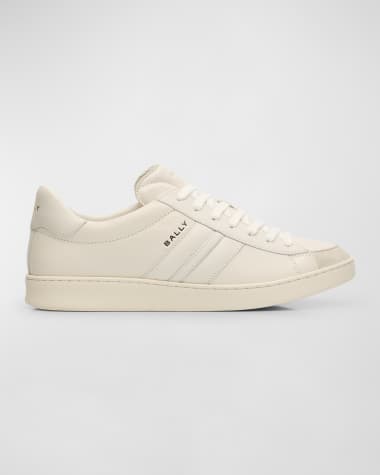 Bally Men's Tyger Tonal Leather Low-Top Sneakers