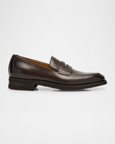 Bally Men's Samius Leather Penny Loafers
