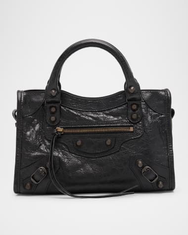 Balenciaga Le City Mini Leather Top-Handle Bag