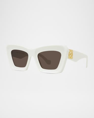 Loewe Cat Eye Sunglasses W/ Anagram