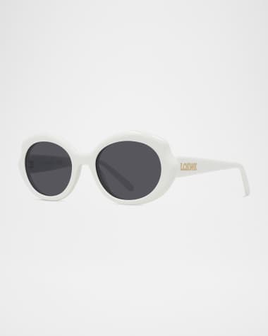 Loewe Round Slim Acetate Sunglasses