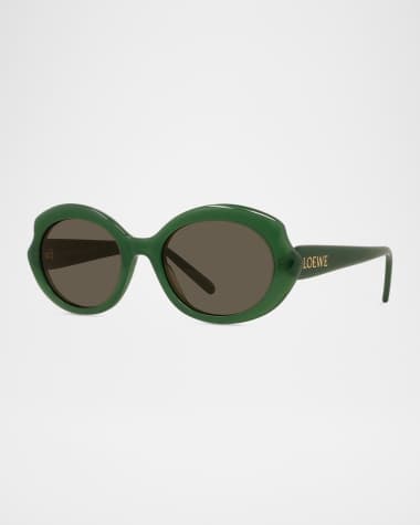 Loewe Round Slim Acetate Sunglasses