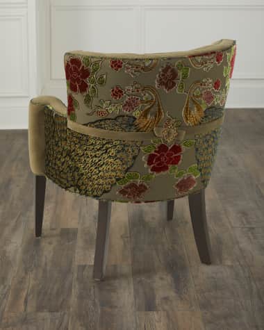 Haute House Sage Peacock Chair