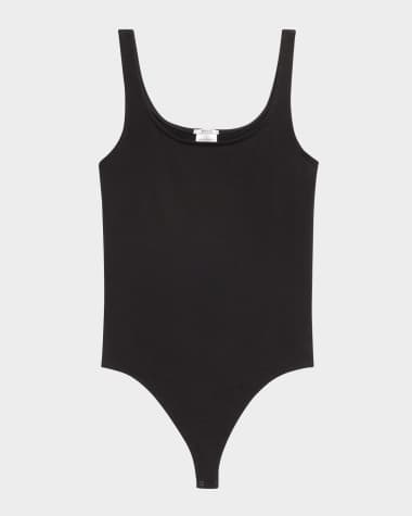 Wolford Jamaika Scoop-Neck Thong Bodysuit