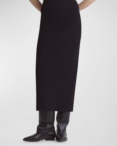 Altuzarra Wallenda Ribbed Midi Skirt