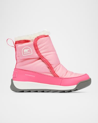 Sorel Kid's Whitney II Waterproof Nylon Booties, Kids