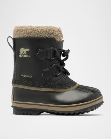 Sorel Kid's Yoot Pac™ Nylon Fleece Trim Snow Boots, Toddlers/Kids