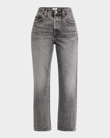 AGOLDE Valen Mid-Rise Vintage Straight Jeans