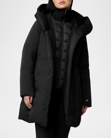 Soia & Kyo Camelia-C Hooded Down Coat