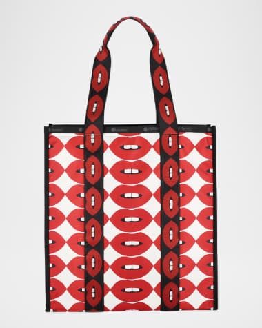 Libertine x LeSportSac Large Printed Book Tote Bag