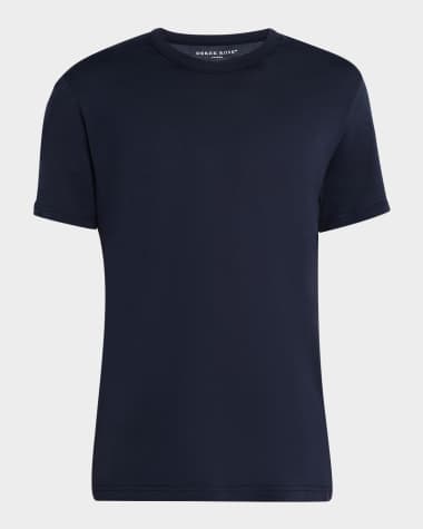 Derek Rose Men's Barny Pima Cotton Jersey Crewneck T-Shirt