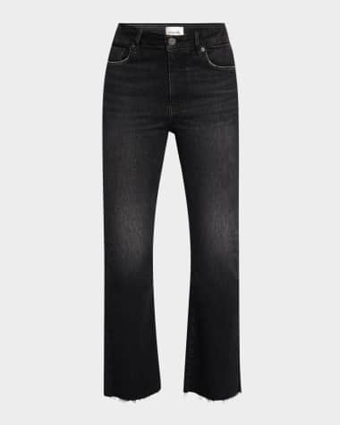 FRAME Le Crop Mini Boot Raw After Jeans