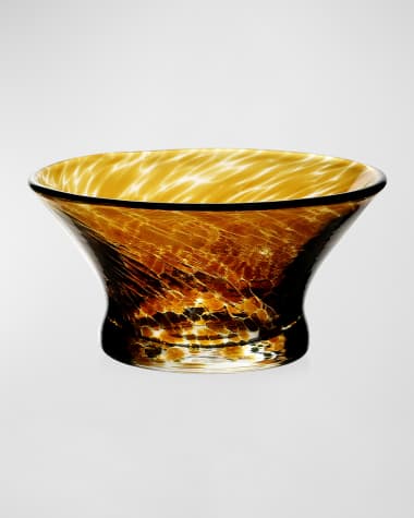 William Yeoward Crystal Vanessa Tortoise Nut Bowl