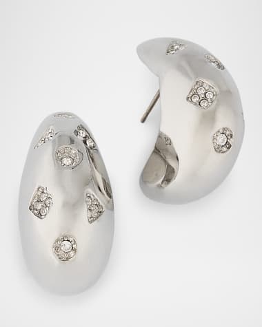 Elizabeth Cole Bettina Crystal Earrings
