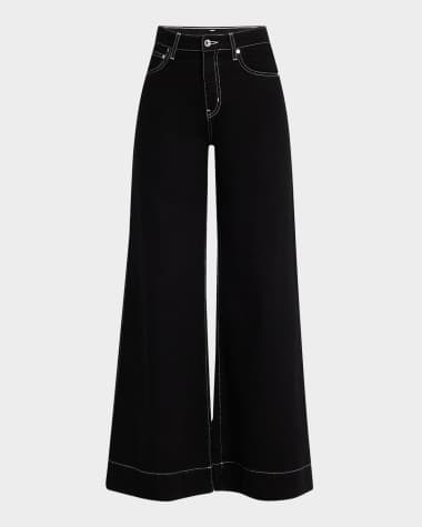 Derek Lam 10 Crosby Coralie High Rise Wide-Leg Jeans