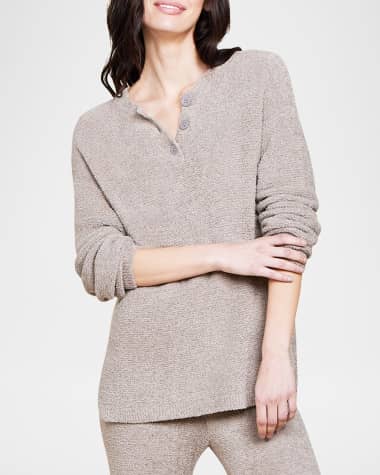 Barefoot Dreams CozyChic Lite Henley Pullover
