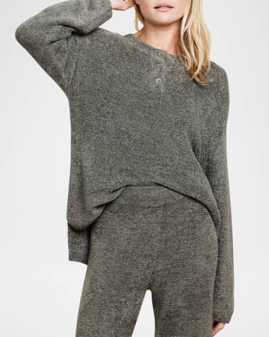 Barefoot Dreams CozyChic Lite Henley Pullover
