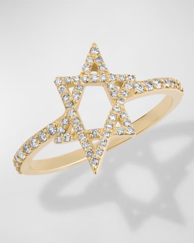 LANA Flawless Star of David Diamond Ring