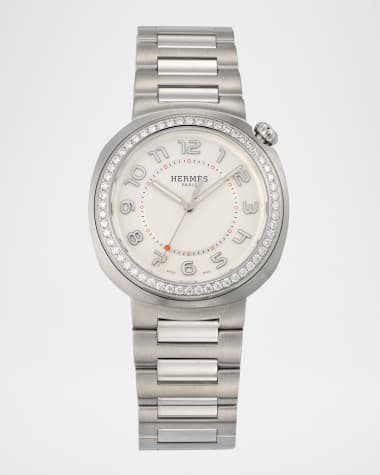 Hermes Hermès Cut Diamond Watch, 36 mm