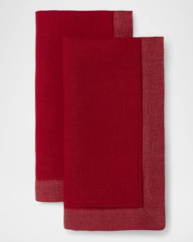 Sferra Filetto Dinner Napkins, Set of 4