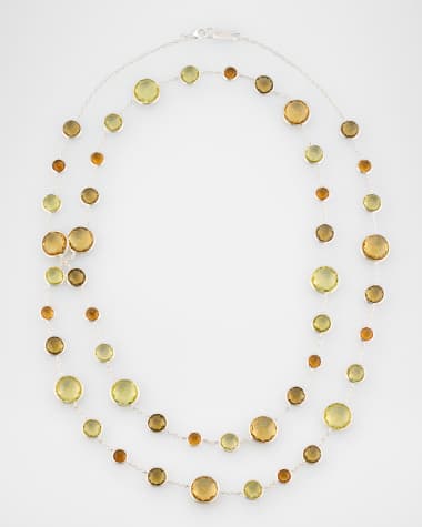 Ippolita Lollipop Lollitini Girasole Long Necklace in Sterling Silver