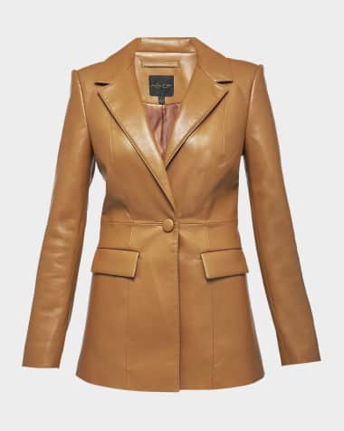 AS by DF Finn Recycled Leather Blazer