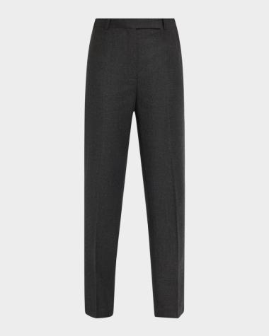 dark grey dress pants for women Grey Flared Trouser Pants