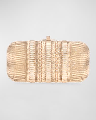 Judith Leiber Couture Prosecco Crystal Long Slide Minaudiere