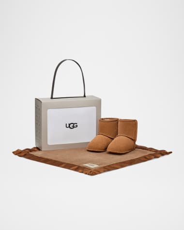 UGG Kid' Baby Classic and Lovey Gift Set