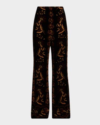 Cara Cara Firenze High-Rise Flare Pants