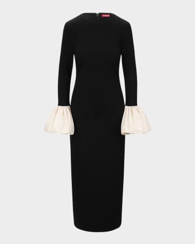 STAUD Hawthorne Midi Dress