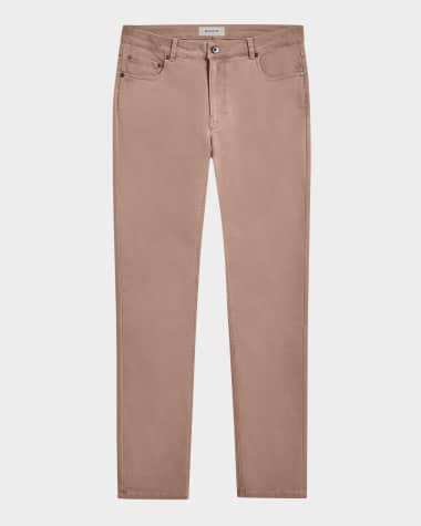 Bugatchi Men's Printed 5-Pocket Pants