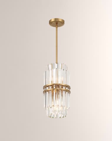 Crystorama Hayes 4-Light Pendant Chandelier