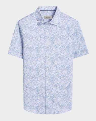 Bugatchi Men's OoohCotton Miles Sport Shirt