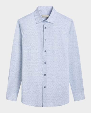 Bugatchi Men's OoohCotton James Sport Shirt