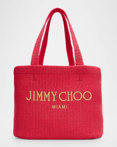 Jimmy Choo Beach Miami East-West Tote Bag