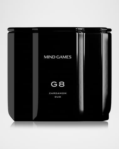 MIND GAMES G8 Black King Cardamom Oud Luxury Candle, 10 oz.