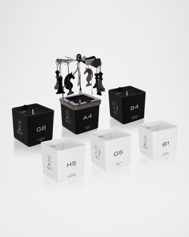 MIND GAMES Votive Candles & Carousel Set