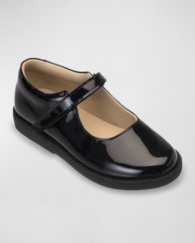 Elephantito Girl's Zoe Mary Jane Patent Leather Shoes, Baby/Toddler/Kids