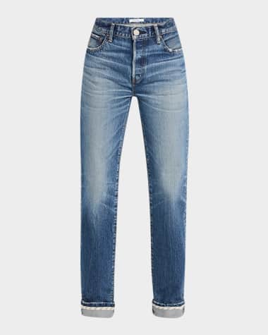 MOUSSY VINTAGE Sumterville Straight Cuffed Jeans