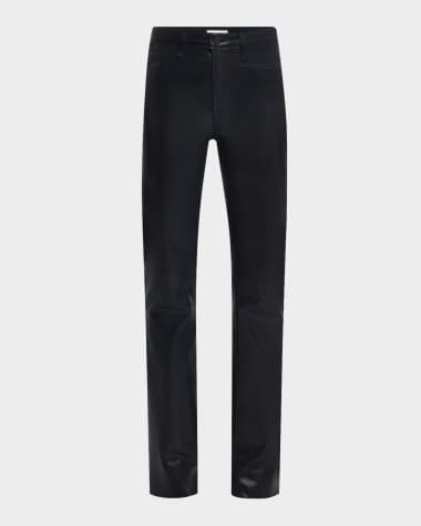 L'Agence Ruth High-Rise Coated Straight Jeans