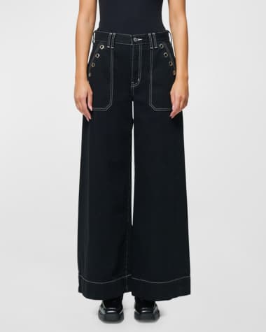 ETICA Matis Ultra Wide-Leg Jeans