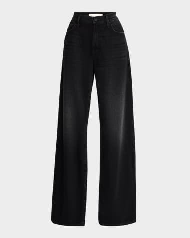 MOTHER The Spinner Zip Sneak Jeans