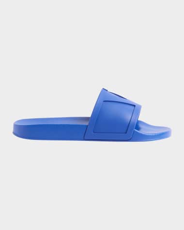 Valentino Garavani Men's Coolslide Plastic Pool Slides